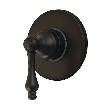 Kingston Brass Single-Handle Six-Way Diverter Valve with Round Trim Kit, Oil Rubbed Bronze KS4035AL