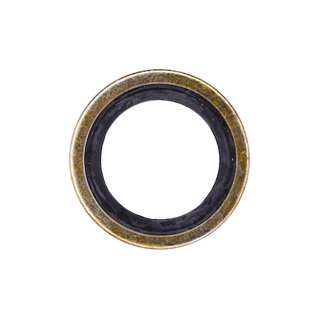 Auveco Oil Drain Plug Gasket 16mm Inside Diameter Steel with Seal, 10PK 18931