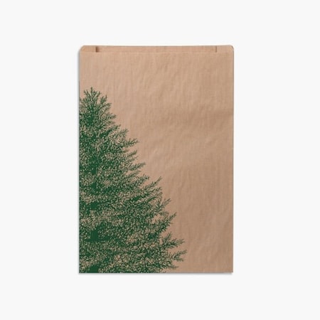 Nashville Wraps Evergreen Kraft Paper Merchandise Bags, 12x15, 500PK MB3EG