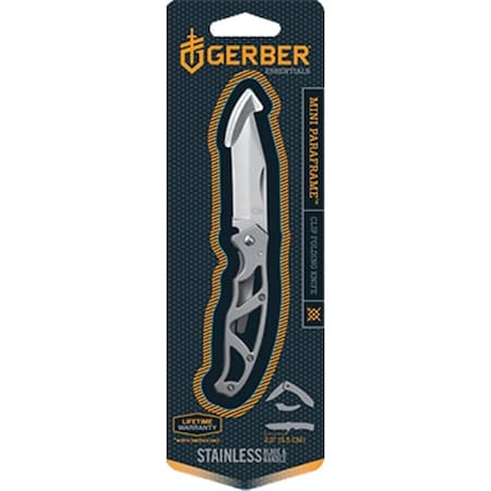 Gerber 22-48485 Folding Pocket Knife, 2.22 in L Blade, High Carbon Stainless Steel Blade, 1-Blade 22-48485N