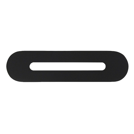 Kingston Brass Bathtub Overflow Hole Cover, Matte Black TC4020