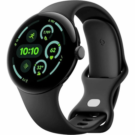 Google PIXEL WATCH 3 45MM WIFI BLACK/BLACK GA05785-US