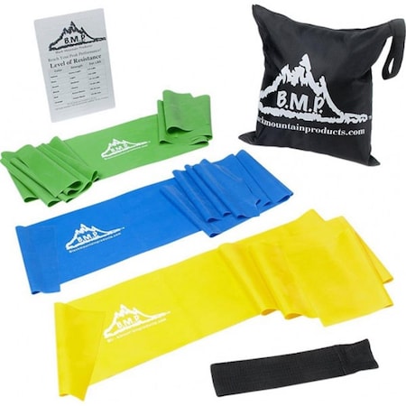 Black Mountain Products Therapy Exercise Bands, Set of 3 BL39228