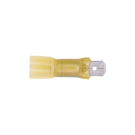 Auveco Crimp And Solder Slip-On Connector, 10PK 21283