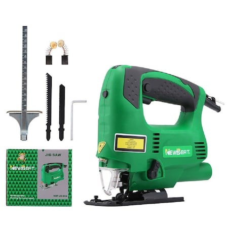 Wrightmaster 550W 110V Corded Jig Saw with 4 Variable Speeds, CE Certificated, Multifunctional&Portable ZR-JG-80A