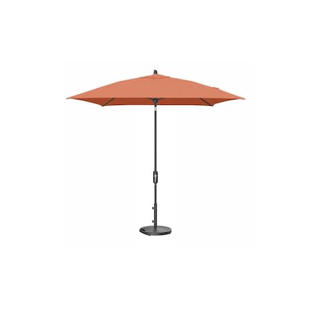 Treasure Garden 7.5 ft Square Patio Umbella, aluminum, fiberglass ribs, outdoor, S Cast Coral UM847SQ-09 48108S Cast Coral