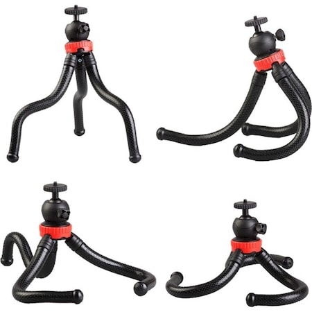 Codi 12in Flexible Desktop Tripod w/ Phone Clip A01450