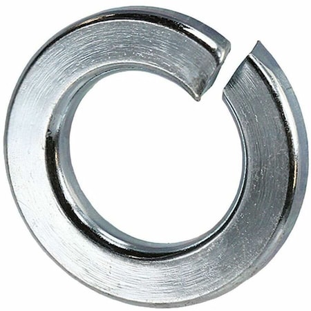 Dottie Split Lock Washer, For Screw Size #10 Spring Steel, Zinc Plated Finish, 100 PK LW10
