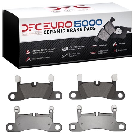 Dfc 5000 Euro Ceramic, Disc Brake Pad Set, 1600-1453-00