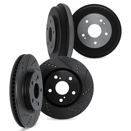 Dynamic Friction Co DFC Rotor Set 8004-59103