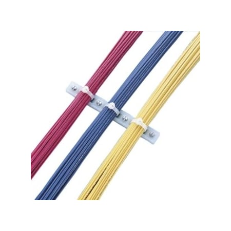 Panduit Multiple Tie Plate, 1 Bundle, M-H Ties, MTP1H-E10-C