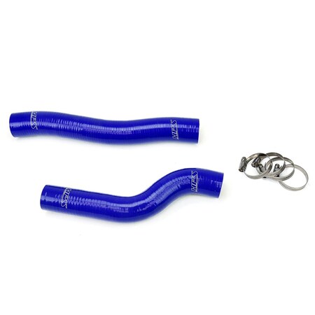 Hps Performance High Temp Reinforced Silicone Radiator Coolant Hose Kit, Blue,  57-1026-BLUE