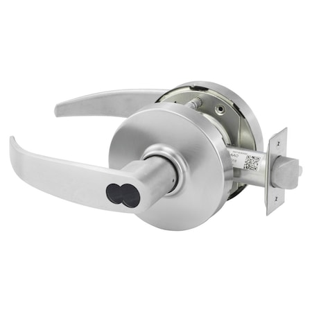 Sargent Grade 1 Storeroom/Closet Cylindrical Lock, P Lever, L Rose, LFIC Disposable Construction Core, Sati 60-10XG04 LP 26D