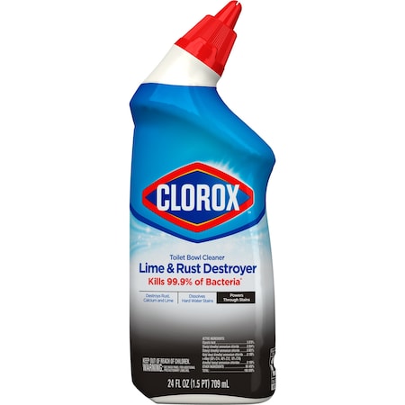 Clorox Toilet Bowl Cleaner Lime & Rust Destroyer, 24 oz. 275