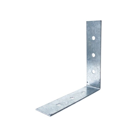 Simpson Strong-Tie Angle, 8 in W, 8 in D, 2 in H, Steel, Galvanized/Zinc A88