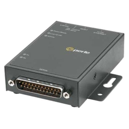 Perle Systems IOLAN DS1 DB25M 1PORT DEVICE SERVER EIA232/422/485 10/100 IPV6 15KV ESD 04030004