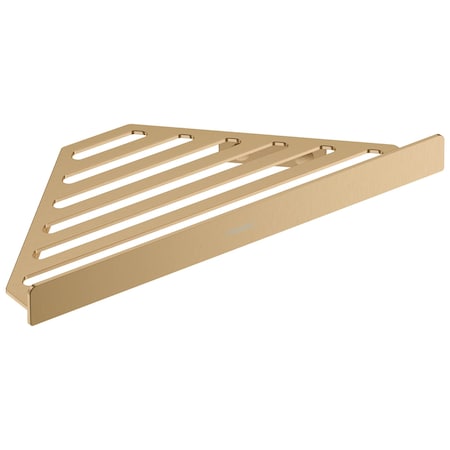 Hansgrohe AddStoris Corner Basket in Brushed Bronze 41741140
