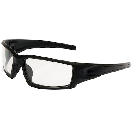 Uvex Full Frame Safety Glasses w/Matte Black Frame, Self-Darkening Photochromic Lens w/Uvextreme Anti-Fog S2950X