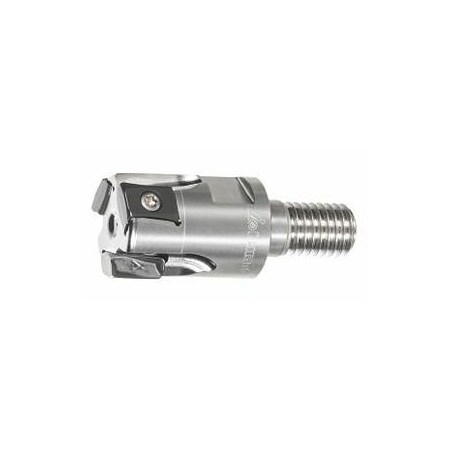 Garant Power Tang Square Tangential Shoulder Mill, Wide Pitch, Threaded Shank, 20mm Diameter, 3 Inserts 215962 20/3