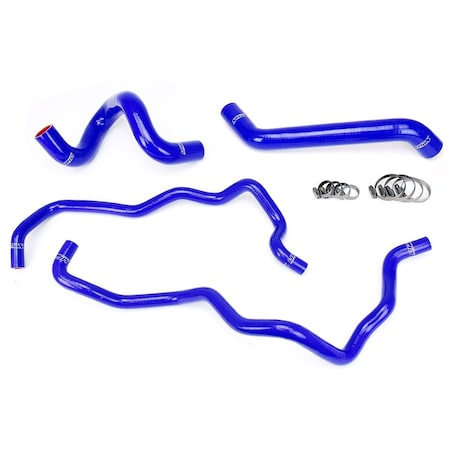 Hps Performance High Temp Reinforced Silicone Radiator and Heater Coolant Hose Kit, Blue,  57-1220-BLUE
