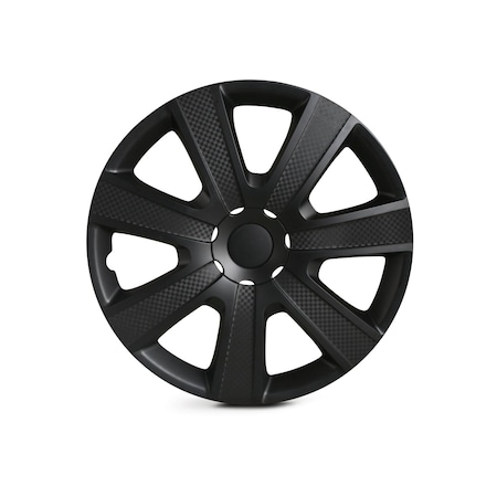 Altertrim 14 in Univ Hubcaps, Snap-On, (Blk Matte & Mould Texture), 4PK CHB-5085-BPM-14