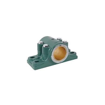 Dodge Industrial Sleeve Bearing, Rigid Babbitted Journal Bearing, Split Housing Pillow Block, 4 Bolt Base 004072 P4B-BAR-207