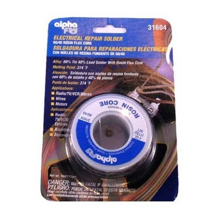 Alpha Assembly Solutions 3OZ.062Elec Lead Solder AM31604