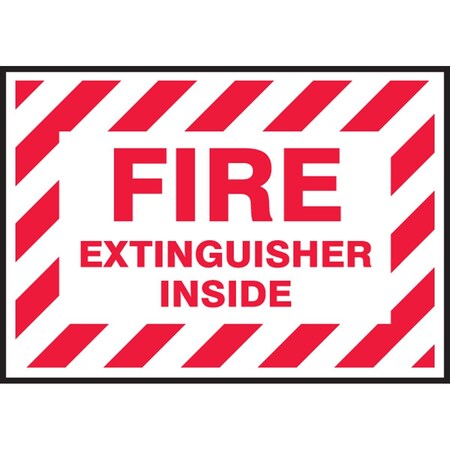 Fire Extinguisher Label