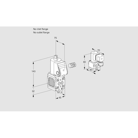 Honeywell Kromschroder VAS1-/NW KS88019544