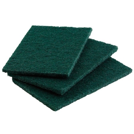 Libman Libman Heavy-Duty Scouring Pad, Synthetic Abrasive, 6-3/4 in L, 3.88 in W 66