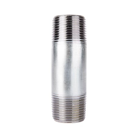 B & K STZ Industries 3 in. MIP each X 3 in. D MIP Galvanized Steel 4 in. L Nipple 3513X4
