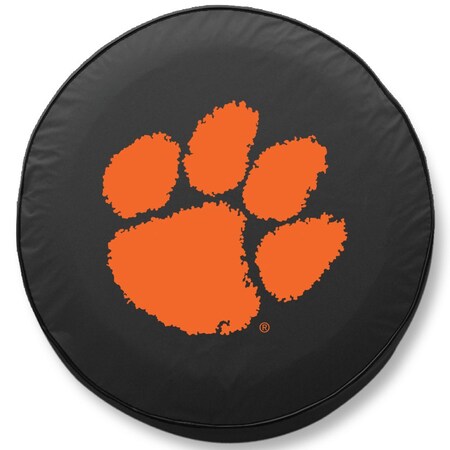 Holland Bar Stool Co 31 1/4 x 11 Clemson Tire Cover TCLGClmsonBK