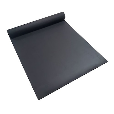Bertech ESD Anti-Static Soldering Rubber Mat Roll, 2.5 Ft. x 10 Ft., 0.08 In. Thick, Black 2059USA8-2.5x10BL
