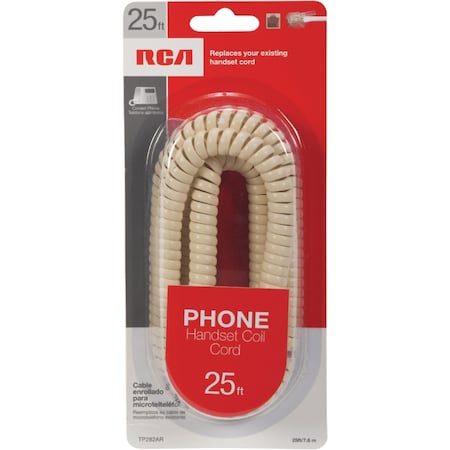 Rca 25 ' Almond Phone Cord TP282AR