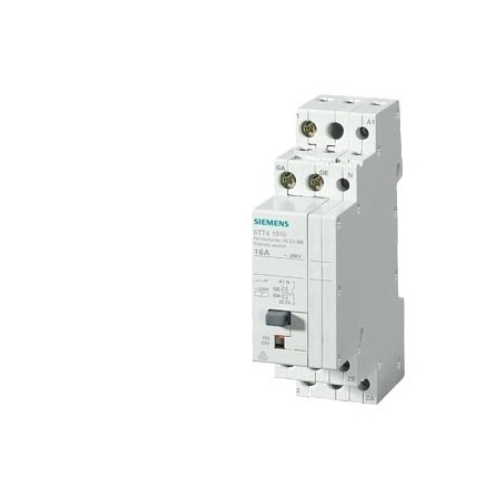 Siemens Remote control switch with 2 NO contacts Central and group switching Contact 5TT4152-0