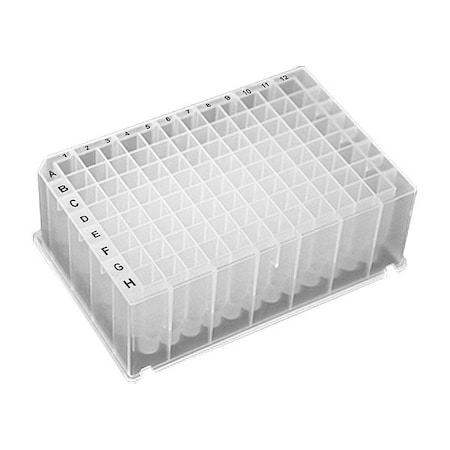 Mtc Bio Deep-Well Well Plate, Colorless, PK50 D3096-45