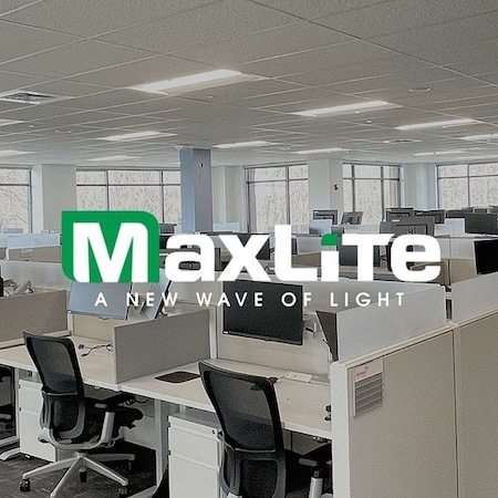 Maxlite Flat Panel, Silver, 1 1/3 in H, 23 in L MLFPG4-BBUBRACKET