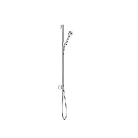 Axor ONE Wallbar Set 75 1-Jet with Wall Outlet, 2.5 GPM in Chrome 48791001
