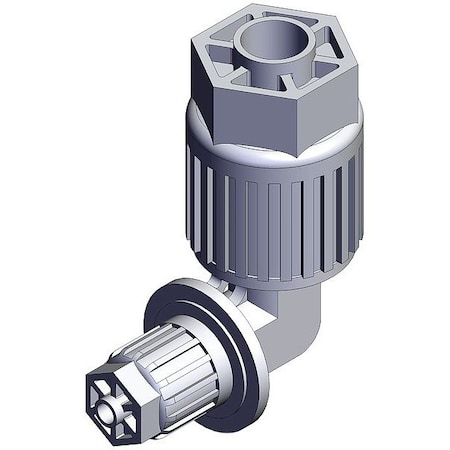 Smc High Purity Tube Fitting, Reducer, PFA LQ3E3A-R2