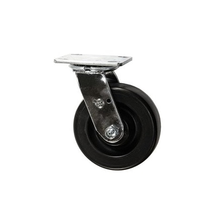 Service Caster 6 Inch Polyolefin Wheel Swivel Caster with Roller Bearing SCC-30CS620-POR