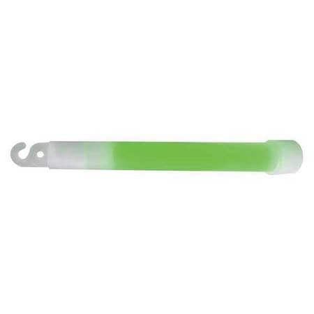 Zoro Select Lightstick, Green, 2 hr., 6 in., PK10 30RU34