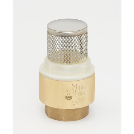 Proline Series 3/4" Brass Foot Valve PK6 101-324NL