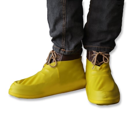 Vguard Shoe Cover, Latex, Yellow, , LG BAEP83