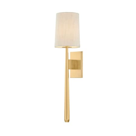 Hudson Valley Lighting Bridgeton Wall Sconce in Aged Brass 1771-AGB