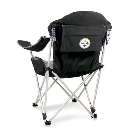 Picnic Time Family Of Brands NFL Pittsburgh Steelers - Reclining Camp Chair 803-00-175-254-2
