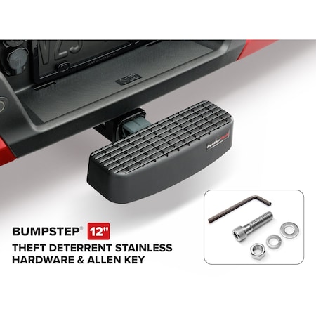 Weathertech Black BumpStep 2 Shot w/Stainless hardware8ABS5V2SK 8ABS5V2SK