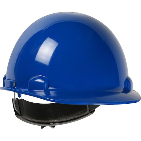 Dynamic Cap Style Smooth Dome Hard Hat w/HDPE Shell, 4-Point Textile Suspension and Wheel-Ratchet Adj. 280-HP341R-17