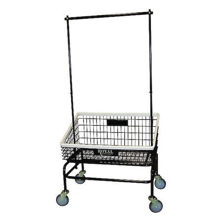 Royal Basket Trucks Wire Laundry Cart, 6.6 cu ft Basket G33-BKX-Y2A-5UNN