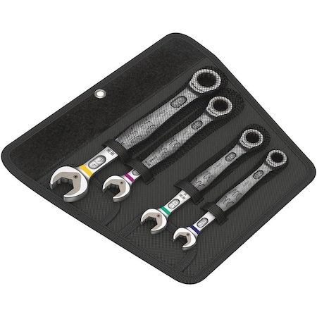 Wera 6000 Joker 4 Imperial Set 1 Ratcheting combination wrenches set, Imperial, 4 pieces 5073295001