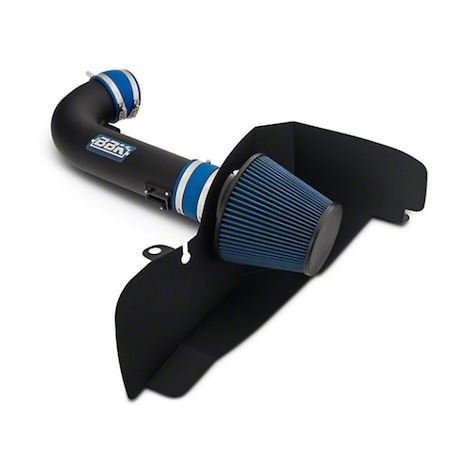 Bbk Performance 2015 Mustang Gt 5.0L Cold Air Intake System, Black Wrinkle Coat 18475